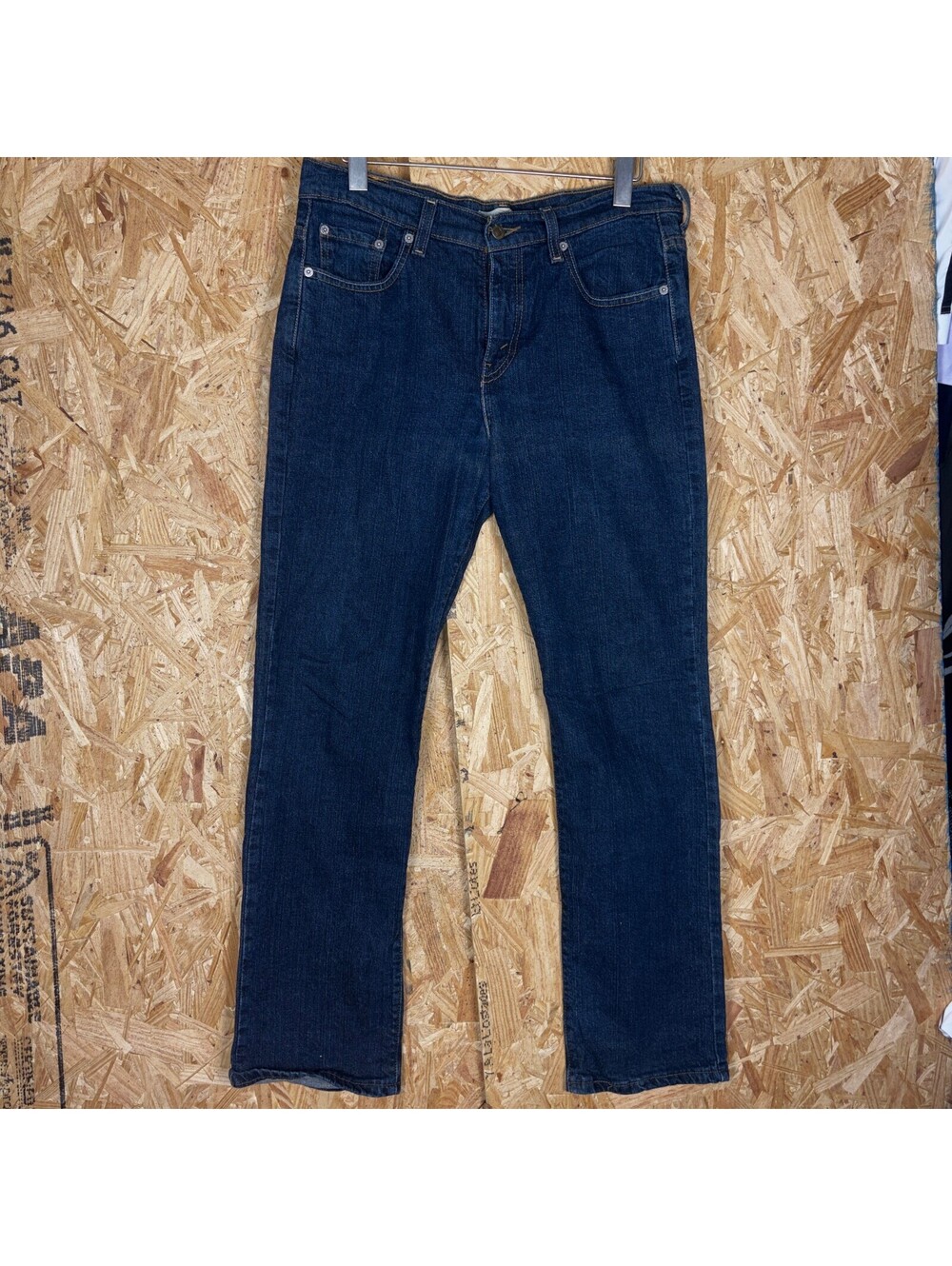 Levis 505 Womens 10 S Blue Straight Leg Jeans Used